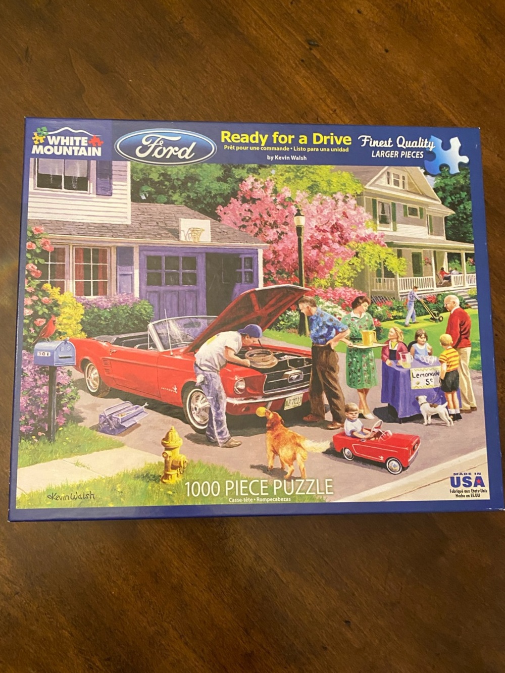 White Mountain • Ford • Ready for a Drive • 1000 Piece Puzzle